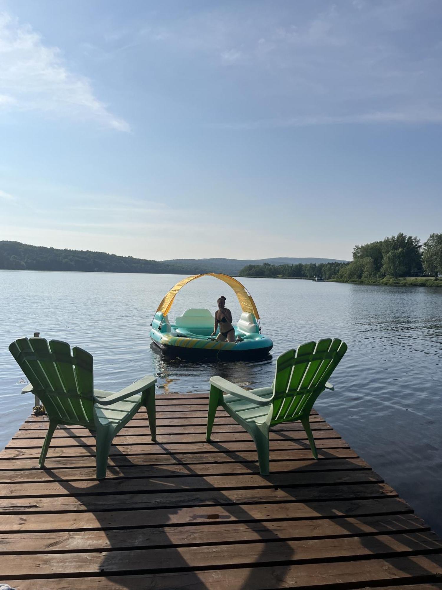 Auberge De Ferme-Neuve Lac-Saint-Paul Kültér fotó